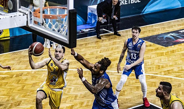 Mersin Büyükşehir Basketbol 76-72 galip