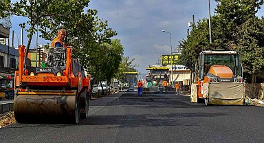 Mersin Büyükşehir Belediyesi 2022 yılında 522 ton sıcak asfalt döktü