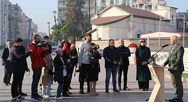 Mersin'de 10 Ocak Çalışan Gazeteciler Günü kutlandı