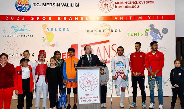 Mersin'de 'Her Ay Bir Branş Tanıtım Projesi' tanıtıldı