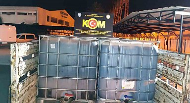 Mersin'de 5 bin 450 litre kaçak akaryakıt ele geçirildi
