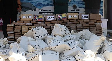 Mersin'de 5 bin 878 operasyonda, 1 ton 25 kilogram uyuşturucu ele geçirildi