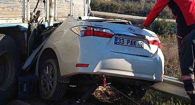 Mersin'de feci kaza: 2 ölü