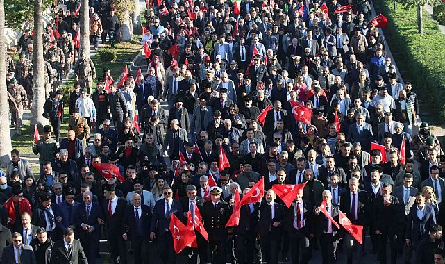 Mersin'de kurtuluş coşkusu