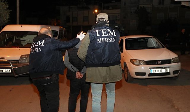 Mersin'de PKKKCK operasyonu: 3 şüpheli tutuklandı