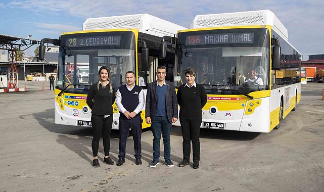 Mersin'de toplu taşıma filosu bir yılda 41 milyon yolcu taşıdı