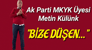 Metin Külünk Kaleminden