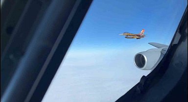 MSB, "NATO Entegre Hava Füze Savunması" faaliyetinde görev yapan uçakların görüntülerini paylaştı