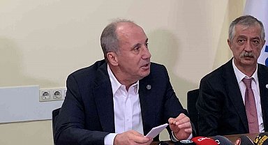 Muharrem İnce'den CHP Genel Merkezinde bayrak kaldırılmasına sert eleştiri