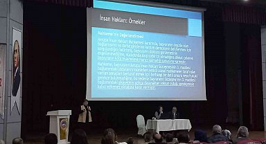 Muhtarlara 'İnsan Hakları Eğitim ve Bilinçlendirme' Paneli