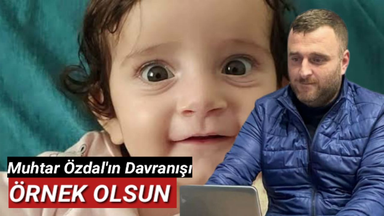 Muhtarlık Maaşının Tamamını Ayşe Bükre Bebek İçin Gönderdi