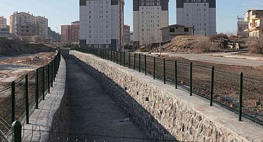 Nevşehir'deki dere ıslah edildi