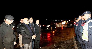 Niğde protokolünden görevlilere yılbaşı ziyareti
