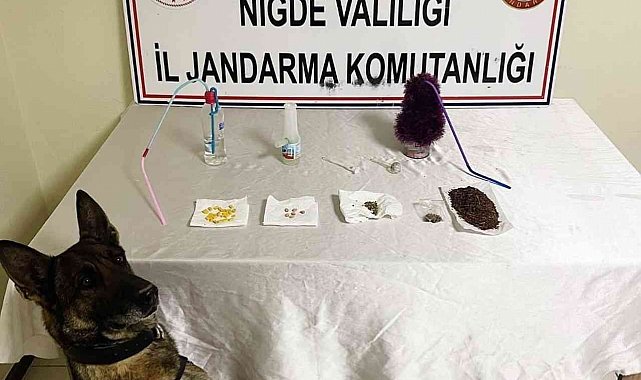Niğde'de uyuşturucu operasyonu