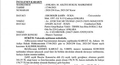 RTÜK Başkanı Şahin, Engin Altay'a açtığı hakaret davasını kazandı