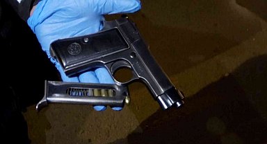 Ruhsatsız tabancayla yakalandı, "Düşman sahibiyim" dedi