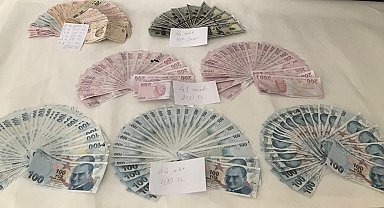 Sahte paraları piyasaya süremeden yakalandı