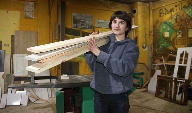 Sanayi çarşısının tek kadın ustası: Çıraktı, 'Zeynep Usta' oldu