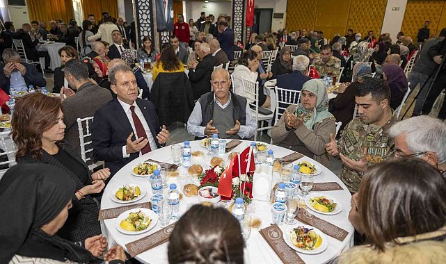 Seçer, şehit aileleri ve gazilerle bir araya geldi