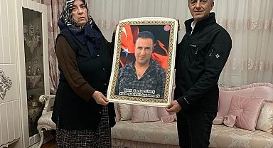 Şehit ailelerine anlamlı hediye