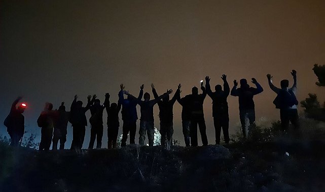 Sıfırın altında doğa yürüyüşü