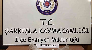 Sivas'ta 202 gram metamfetamin ele geçirildi
