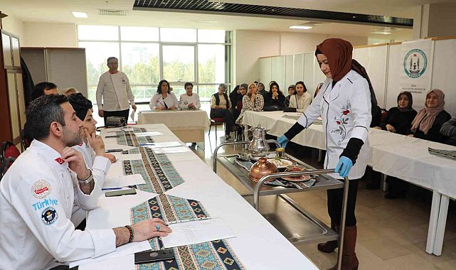 Sivas'ta börekler yarıştı