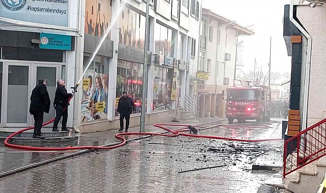 Sivas'ta korkutan yangın