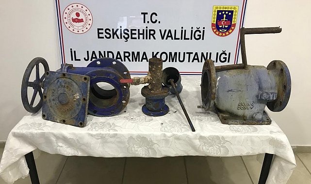 Sulama ekipmanı çalan şüpheli yakalandı