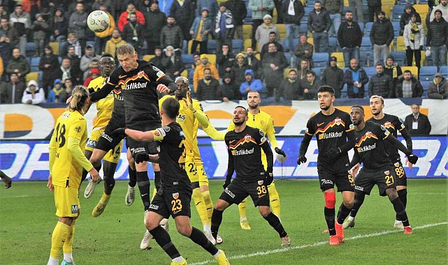 Süper Toto Süper Lig: MKE Ankaragücü: 1 - Kayserispor: 1