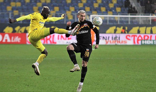 Süper Toto Süper Lig: MKE Ankaragücü: 2 - Kayserispor: 1