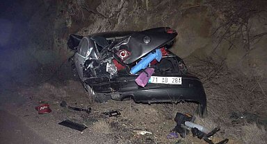Takla atan otomobil 120 metre sürüklendi: Camdan fırlayan sürücü ağır yaralandı