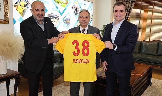 Talas Belediye Yalçın: "Kayserispor'a her daim destek vereceğiz"