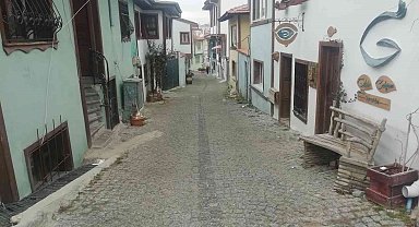Tarihi Odunpazarı bölgesi boş kaldı
