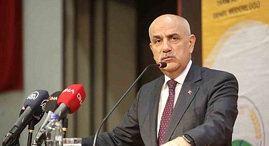 Tarım ve Orman Bakanı Kirişci'den su konusunda uyarı