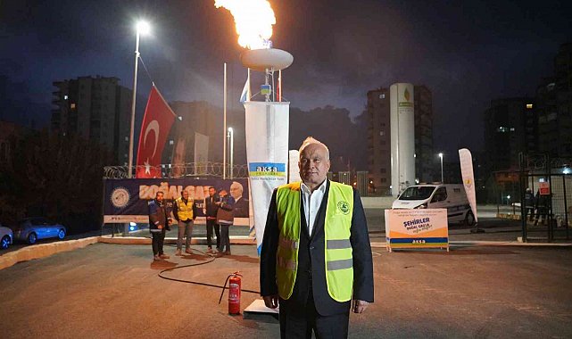 Tarım ve turizm merkezi Erdemli doğalgaza kavuştu