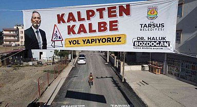Tarsus Belediyesi 340 kilometre asfalt döktü