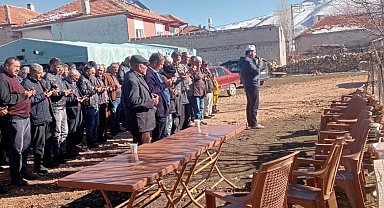 Tomarza'da Yağmur Duası Yapıldı
