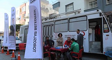Toroslar Belediyesinden kan bağışı kampanyasına destek