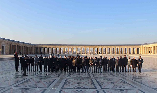 TVHB heyetinden Anıtkabir'e ziyaret
