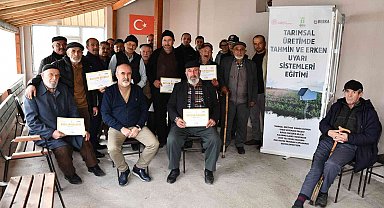 Üreticilere tarımsal üretimde tahmin ve erken uyarı sistemleri tanıtıldı