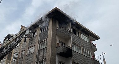 Yangını film izler gibi izlediler