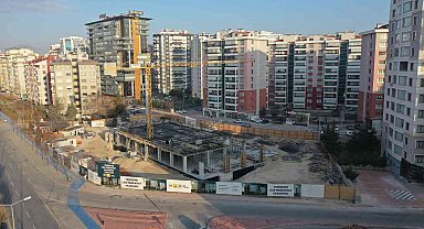 Yenişehir Sosyal Tesisi ve Lise Medeniyet Akademisi hızla yükseliyor