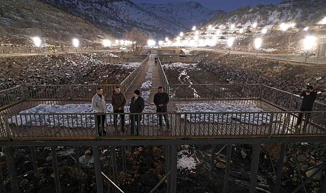 Zincidere 100. Yıl Mesire alanı Gece Işıl Işıl