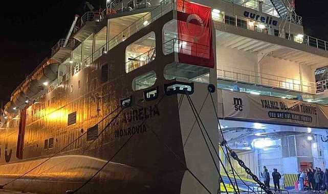 2 bin kişilik yolcu gemisi Hatay Limanı'nda: Depremzede vatandaşlar konaklayacak