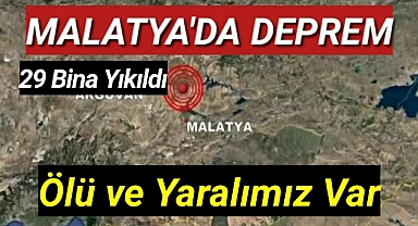29 BİNA YIKILDI: 1 ÖLÜ 69 YARALI