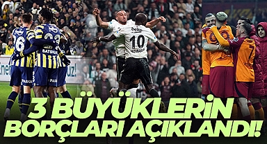 3 büyüklerin borçları açıklandı