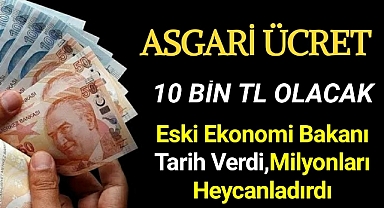 Asgari ücrete yapılacak ek zammı tarih vererek açıkladı