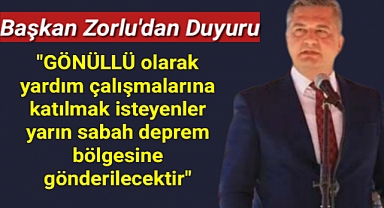 Atilla ZORLU'dan Önemli Duyuru