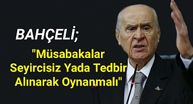 Bahçeli 'istifa' sloganı için